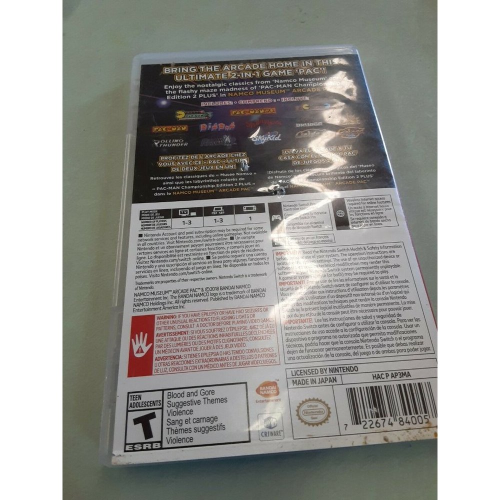 NAMCO Museum Arcade Pac - Nintendo Switch - Picture 2 of 6